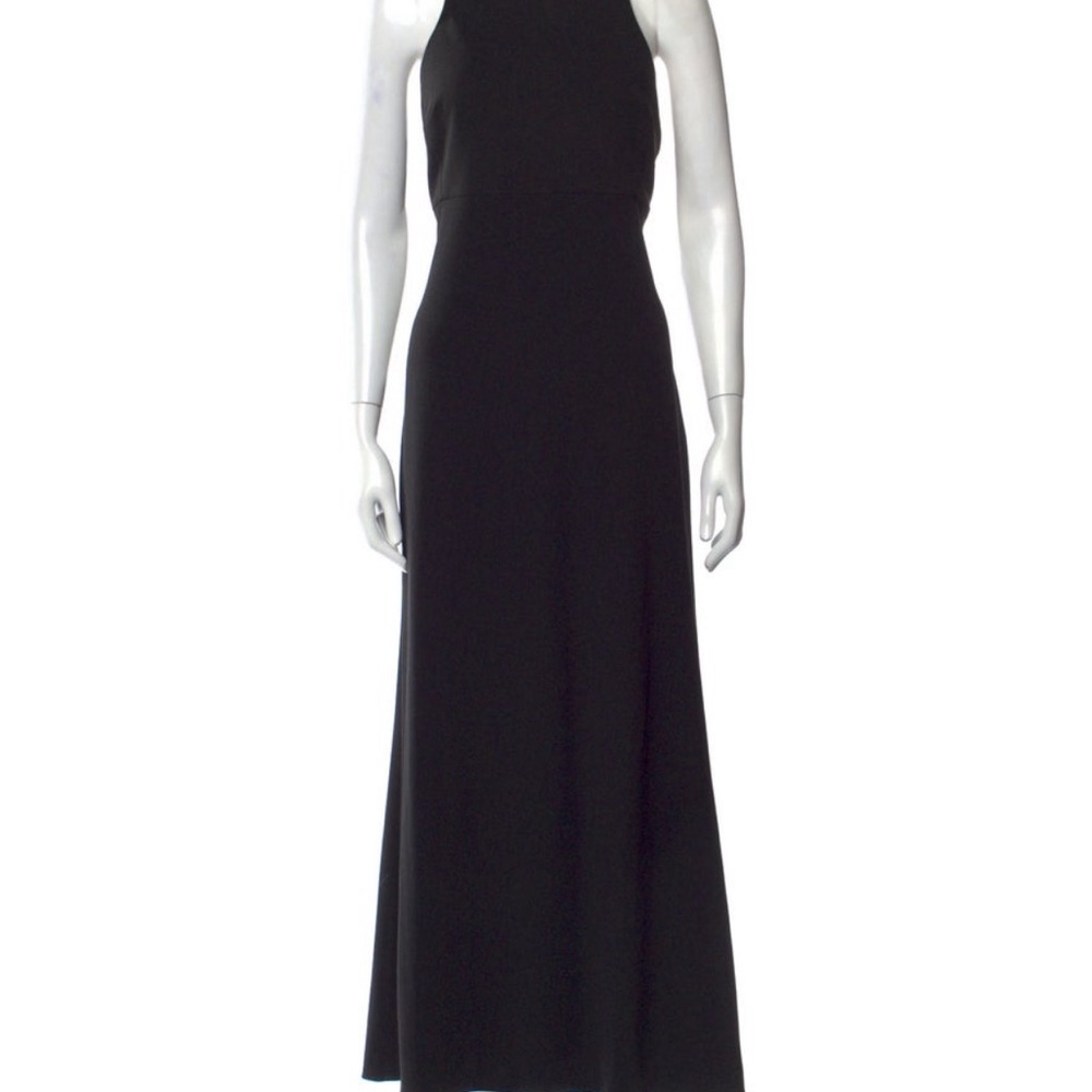 VERA WANG: Elegant Black Evening Dress - Picture 4 of 11